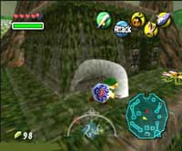une photo d'Ã©cran de The Legend of Zelda - Majora s Mask sur Nintendo 64